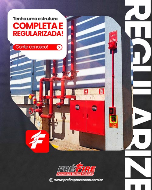 Estrutura eficiente de prevenção contra incêndios