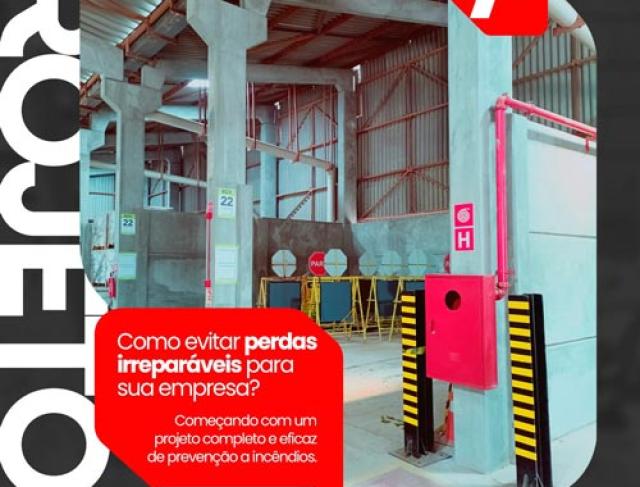 Projeto de prevenção a incêndios completo